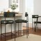 Best Choice Products Set of 3 Faux Leather Counter Stools for Kitchen Island and Dining w/ Metal Frame
